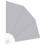 Schermo di Privacy per Balcone 115 x 115 cm Poliestere Grigio