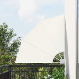 Schermo di Privacy per Balcone Crema 115 x 115 cm Tessuto