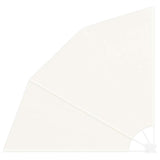 Schermo di Privacy per Balcone Crema 160 x 160 cm Tessuto