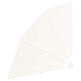 Schermo di Privacy per Balcone Crema 160 x 160 cm Tessuto