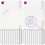 Schermo di Privacy per Balcone Crema 160 x 160 cm Tessuto