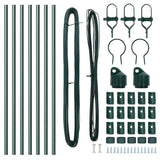 Palo per recinzione interrato 7 pcs Verde