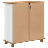 Cassettiera ASKIM Bianco 91 x 40 x 95,5 cm Pino massello