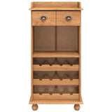 Mobile per vino ASKIM Cera di Miele 57 x 37 x 114 cm