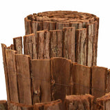 Recinzione in corteccia Marrone 400 x 180 cm Corteccia