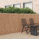 Recinzione in fascine Marrone 400 x 150 cm Ramo di bosco