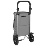 Carrello della spesa Grigio 36,5 x 46,5 x 100,5 cm