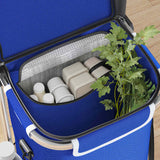 Carrello della spesa Blu 36,5 x 46,5 x 100,5 cm Tessuto Oxford
