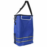 Carrello della spesa Blu 36,5 x 46,5 x 100,5 cm Tessuto Oxford