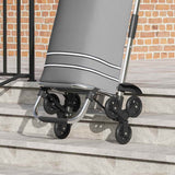 Carrello della spesa Grigio 47 x 39 x 100,5 cm Tessuto Oxford