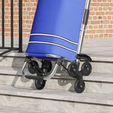Carrello della spesa Blu 47 x 39 x 100,5 cm Tessuto Oxford