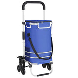 Carrello della spesa Blu 47 x 39 x 100,5 cm Tessuto Oxford