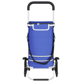 Carrello della spesa Blu 47 x 39 x 100,5 cm Tessuto Oxford