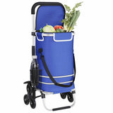 Carrello della spesa Blu 47 x 39 x 100,5 cm Tessuto Oxford