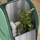 Carrello della spesa Verde 39,5 x 33 x 93 cm Tessuto Oxford