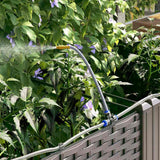 Vasi da giardino Marrone 120 x 120 x 142 cm Acciaio