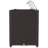 Vasi da giardino Marrone 160 x 40 x 52 cm Acciaio