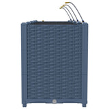 Vasi da giardino Grigio 160 x 40 x 52 cm Acciaio