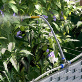 Vasi da giardino Grigio chiaro 160 x 40 x 37.5 cm Acciaio