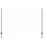 Palo di recinzione incorporato per esterni 5 pz Verde 180 cm