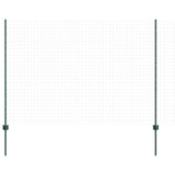 Palo per recinzione interrato 11 pz Verde 200 cm