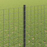 Palo per recinzione interrato 11 pcs Grigio 180 cm