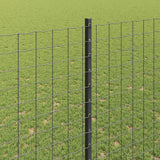 Palo per recinzione interrato 11 pz Grigio 200 cm