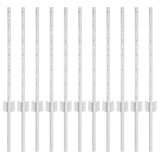 Palo per recinzione interrato 11 pcs Argento 100 cm
