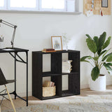 Libreria Rovere Nero 68,5 x 32 x 68,5 cm