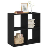 Libreria Rovere Nero 68,5 x 32 x 68,5 cm