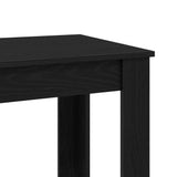 Tavolo da bar Rovere Nero 102 x 50 x 103.5 cm Legno truciolato
