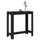 Tavolo da bar Rovere Nero 102 x 50 x 103.5 cm Legno truciolato