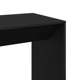 Tavolo da bar Rovere Nero 51 x 50 x 103,5 cm Legno truciolato