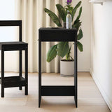 Tavolo da bar Rovere Nero 51 x 50 x 103,5 cm Legno truciolato