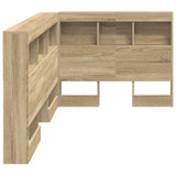 Testata contenitore Rovere Sonoma 100 cm Legno truciolato