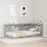 Testata contenitore Grigio cemento 100 cm Legno truciolato