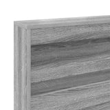 Testata contenitore Grigio Sonoma 100 cm Legno truciolato
