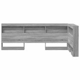 Testata contenitore Grigio Sonoma 100 cm Legno truciolato