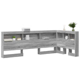 Testata contenitore Grigio Sonoma 100 cm Legno truciolato