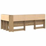 Testata contenitore Rovere artigianale 100 cm Legno truciolato