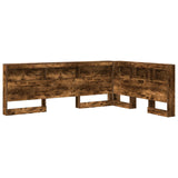 Testata contenitore Rovere fumé 160 cm Legno truciolato