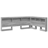 Testata contenitore Grigio Sonoma 160 cm Legno truciolato