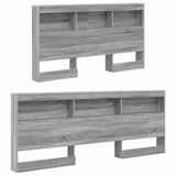 Testata contenitore Grigio Sonoma 160 cm Legno truciolato
