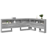 Testata contenitore Grigio Sonoma 160 cm Legno truciolato