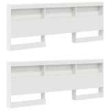 Testata contenitore Bianco 180 cm Legno truciolato
