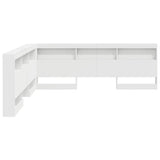 Testata contenitore Bianco 180 cm Legno truciolato