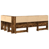 Testata contenitore Rovere fumé 120 cm Legno truciolato