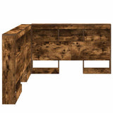Testata contenitore Rovere fumé 120 cm Legno truciolato