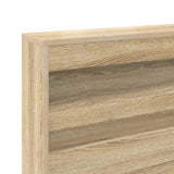 Letto Libreria rovere sonoma 180 x 200 cm Legno truciolato