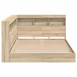 Letto Libreria Rovere Sonoma 120 x 190 cm Legno truciolato